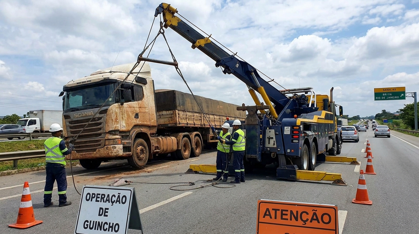 Reboque de Caminhão Baú em Boa Vista‑RR